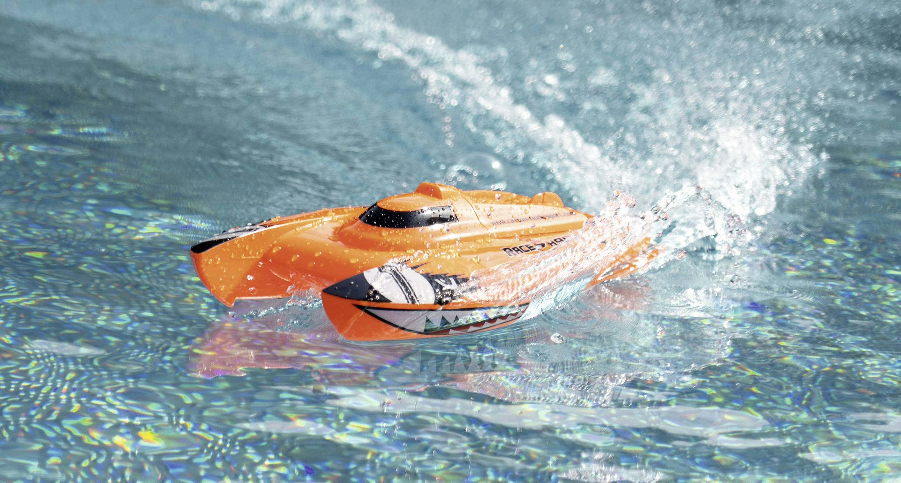 Carson Modellsport Race Shark FD RC Motorboot RtR 395mm
