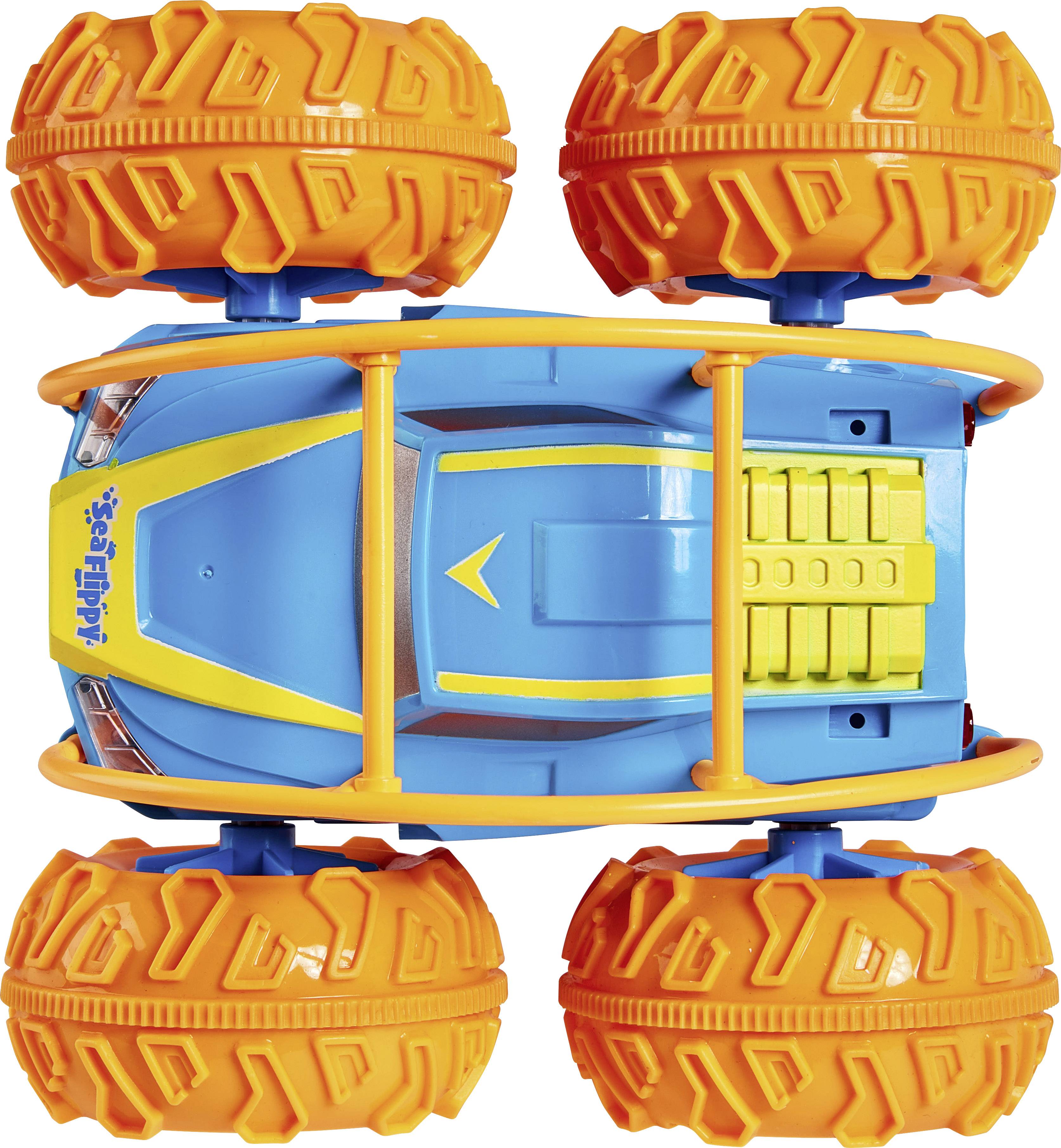 Carson Modellsport Sea Flippy Blau, Orange RC Modellauto Elektro Allradantrieb (4WD) RtR 2,4 GHz inkl. Akku, Ladegerät und Senderbatterien
