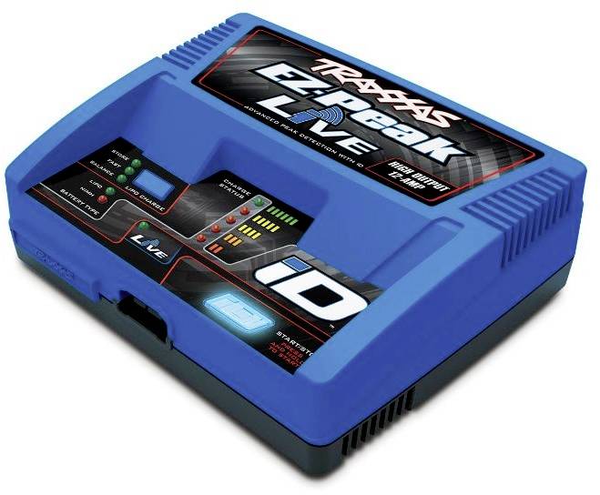 Traxxas EZ-Peak Live Modellbau-Ladegerät 12 A LiPo, NiMH Minus-Delta-U Abschaltung, Akkuerkennung