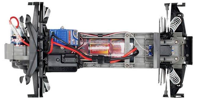 Traxxas Stampede Grün Brushed 1:10 RC Modellauto Elektro Monstertruck Heckantrieb (2WD) RtR 2,4GHz