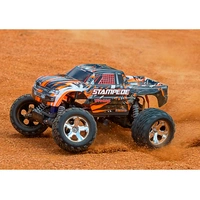 Traxxas Stampede Orange Brushed 1:10 RC Modellauto Elektro Monstertruck Heckantrieb (2WD) RtR 2,4GHz Traxxas Stampede Orange Brushed 1:10 RC Modellauto Elektro Monstertruck Heckantrieb (2WD) RtR 2,4GHz