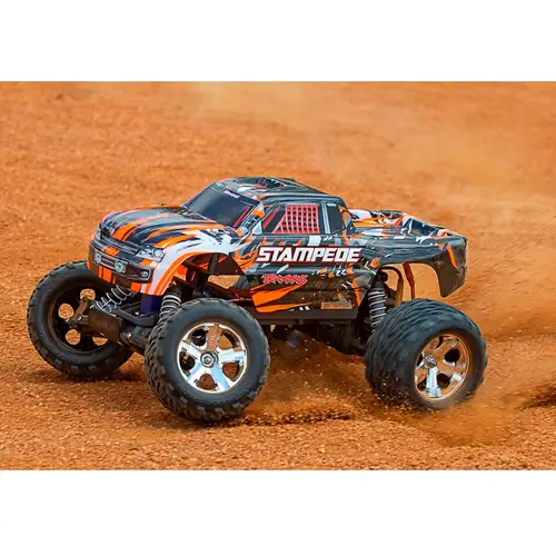 Traxxas Stampede Orange Brushed 1:10 RC Modellauto Elektro Monstertruck Heckantrieb (2WD) RtR 2,4GHz Traxxas Stampede Orange Brushed 1:10 RC Modellauto Elektro Monstertruck Heckantrieb (2WD) RtR 2,4GHz