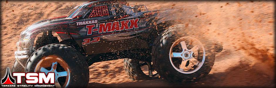 Traxxas T-Maxx 3.3 1:10 Fahrzeug Nitro Monstertruck Allradantrieb (4WD) RtR 2,4GHz Inkl. Akku und Ladegerät