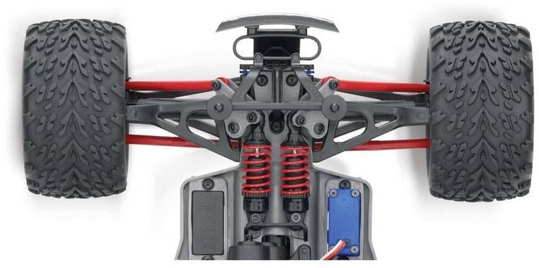 Traxxas E-Revo 4x4 VXL Lila Brushless 1:16 RC Modellauto Elektro Monstertruck Allradantrieb (4WD) RtR 2,4GHz