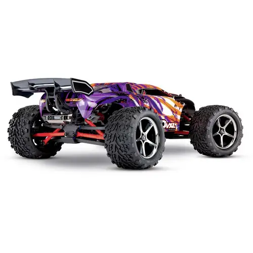 Traxxas E-Revo 4x4 VXL Lila Brushless 1:16 RC Modellauto Elektro Monstertruck Allradantrieb (4WD) RtR 2,4GHz Traxxas E-Revo 4x4 VXL Lila Brushless 1:16 RC Modellauto Elektro Monstertruck Allradantrieb (4WD) RtR 2,4GHz