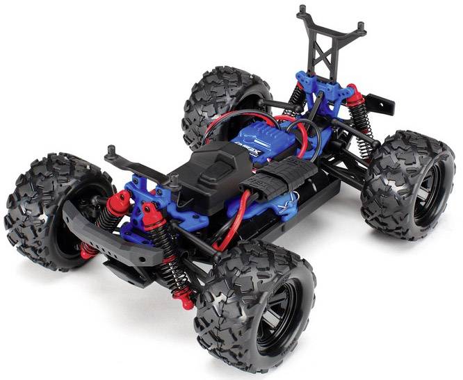 Traxxas LaTrax Teton Schwarz Brushed 1:18 RC Modellauto Elektro Monstertruck Allradantrieb (4WD) 100% RtR 2,4GHz inkl. Akku