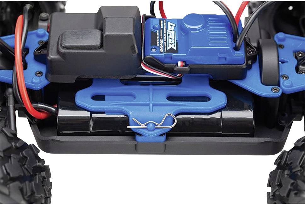 Traxxas LaTrax Teton Schwarz Brushed 1:18 RC Modellauto Elektro Monstertruck Allradantrieb (4WD) 100% RtR 2,4GHz inkl. Akku