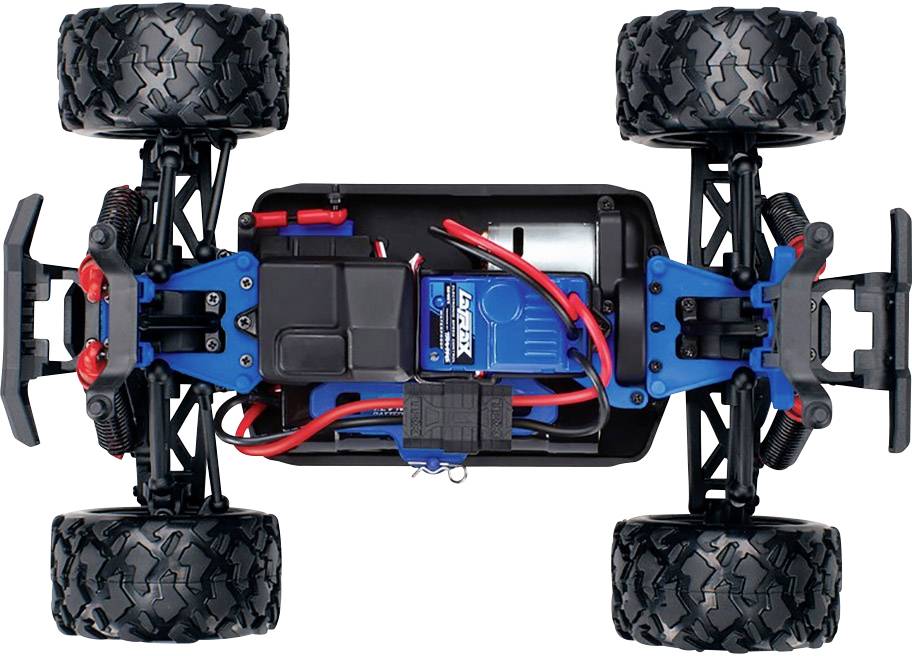 Traxxas LaTrax Teton Schwarz Brushed 1:18 RC Modellauto Elektro Monstertruck Allradantrieb (4WD) 100% RtR 2,4GHz inkl. Akku