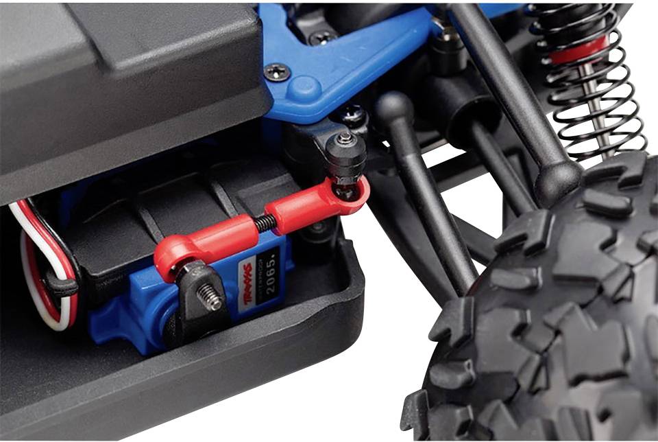 Traxxas LaTrax Teton Rot Brushed 1:18 RC Modellauto Elektro Monstertruck Allradantrieb (4WD) 100% RtR 2,4GHz inkl. Akku