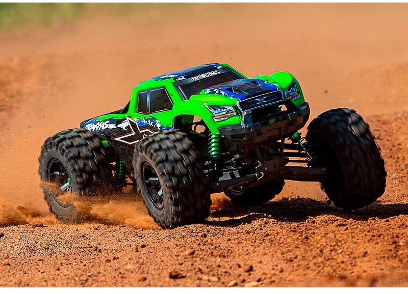 Traxxas X-Maxx 4x4 VXL Grün Brushless RC Modellauto Elektro Monstertruck Allradantrieb (4WD) RtR 2,4 GHz
