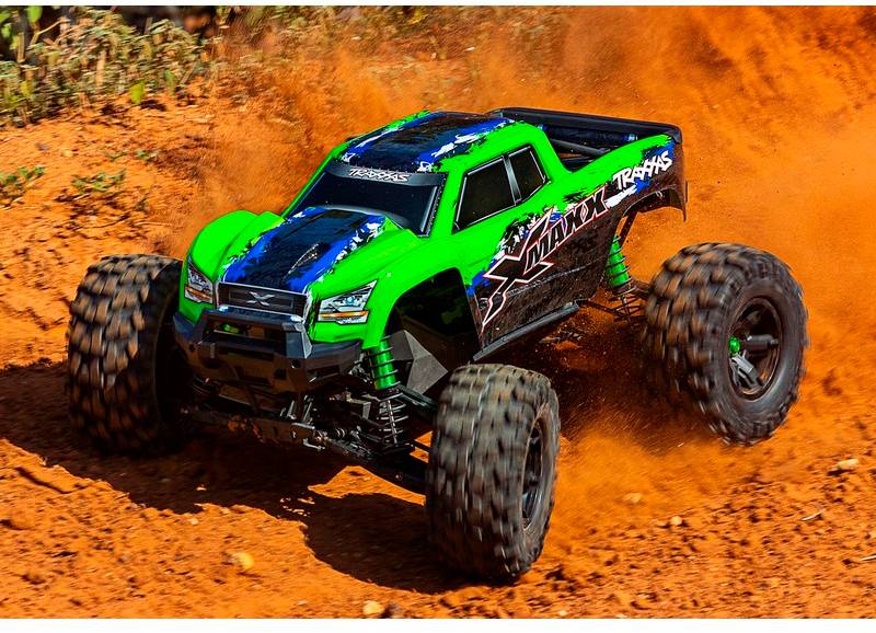Traxxas X-Maxx 4x4 VXL Grün Brushless RC Modellauto Elektro Monstertruck Allradantrieb (4WD) RtR 2,4 GHz