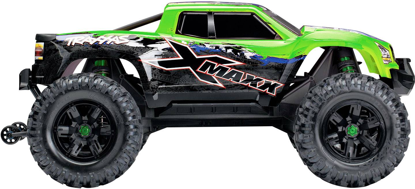 Traxxas X-Maxx 4x4 VXL Grün Brushless RC Modellauto Elektro Monstertruck Allradantrieb (4WD) RtR 2,4 GHz