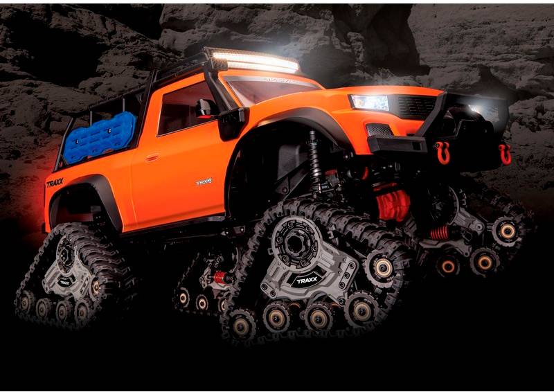 Traxxas TRX-4 All-Terrain inkl. Reifensatz Brushed 1:10 RC Modellauto Elektro Crawler Allradantrieb (4WD) RtR 2,4GHz