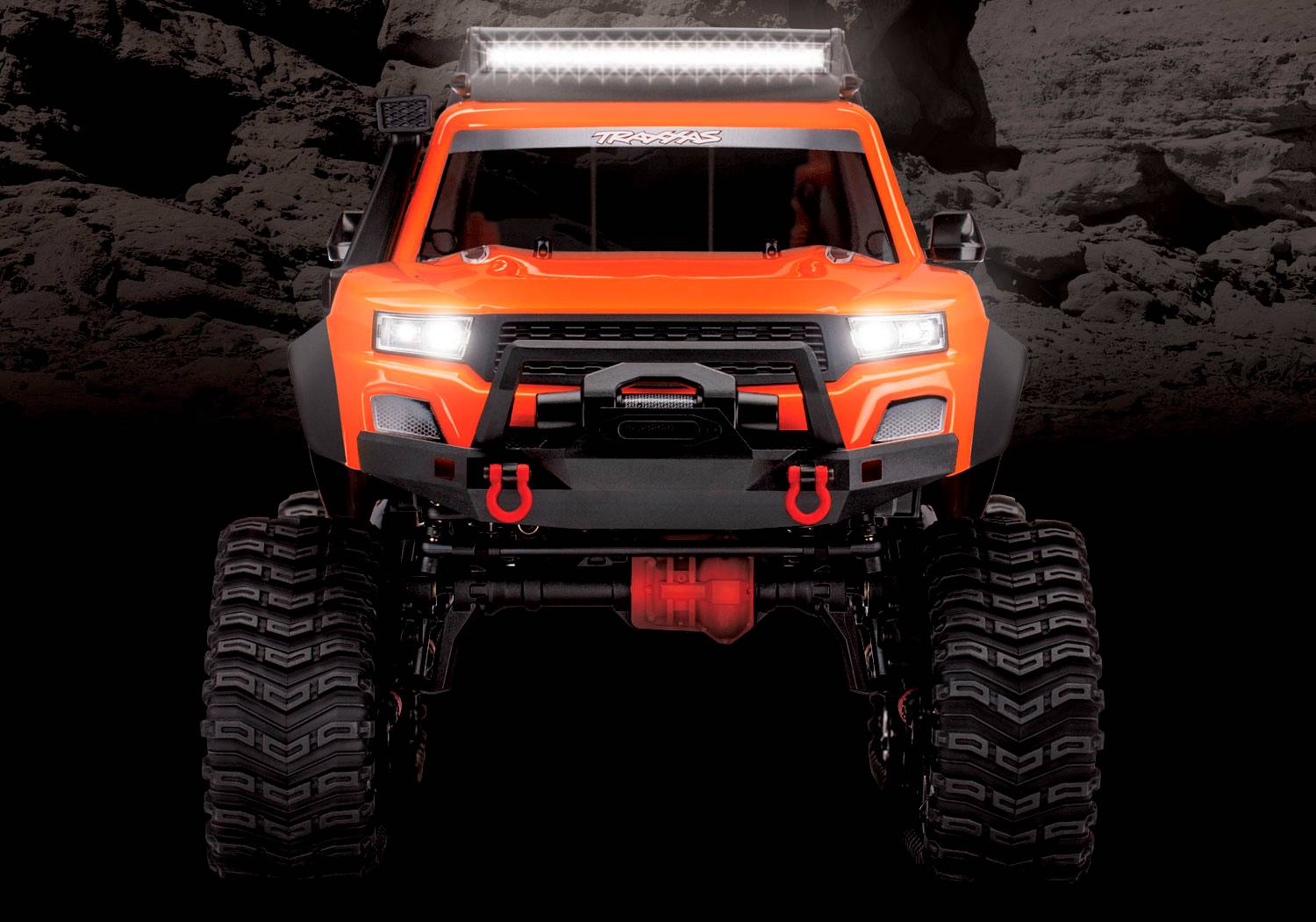 Traxxas TRX-4 All-Terrain inkl. Reifensatz Brushed 1:10 RC Modellauto Elektro Crawler Allradantrieb (4WD) RtR 2,4GHz