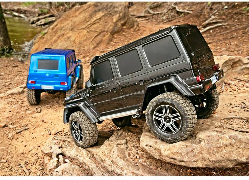 Traxxas TRX-4 Mercedes G500 Brushed 1:10 RC Modellauto Elektro Crawler Allradantrieb (4WD) RtR 2,4GHz