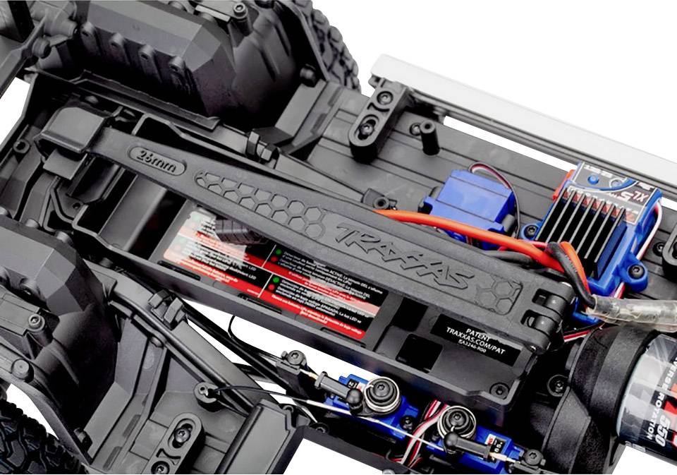 Traxxas TRX-4 Mercedes G500 mit Licht-Set Brushed 1:10 RC Modellauto Elektro Crawler Allradantrieb (4WD) RtR 2,4GHz