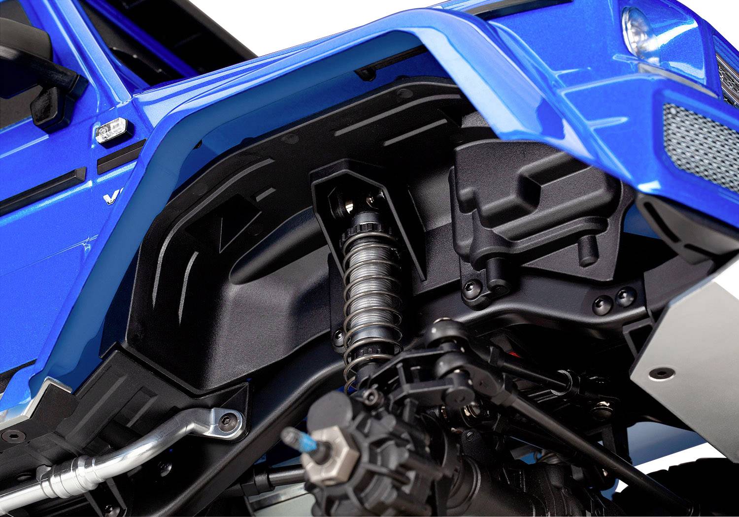 Traxxas TRX-4 Mercedes G500 mit Licht-Set Brushed 1:10 RC Modellauto Elektro Crawler Allradantrieb (4WD) RtR 2,4GHz