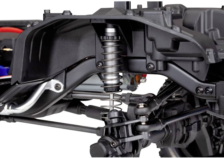 Traxxas TRX-4 Mercedes G500 mit Licht-Set Brushed 1:10 RC Modellauto Elektro Crawler Allradantrieb (4WD) RtR 2,4GHz