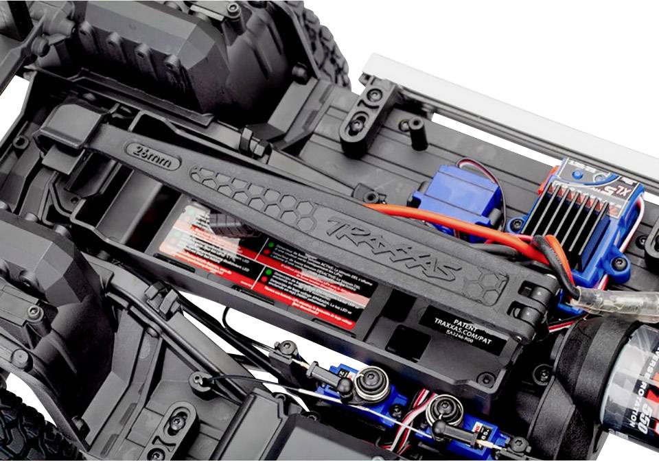 Traxxas TRX-4 Mercedes G500 mit Licht-Set Brushed 1:10 RC Modellauto Elektro Crawler Allradantrieb (4WD) RtR 2,4GHz