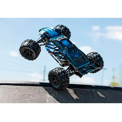 Traxxas E-Revo BL 2.0 4x4 VXL Blau Brushless 1:10 RC Modellauto Elektro Monstertruck Allradantrieb (4WD) RtR 2,4GHz Traxxas E-Revo BL 2.0 4x4 VXL Blau Brushless 1:10 RC Modellauto Elektro Monstertruck Allradantrieb (4WD) RtR 2,4GHz