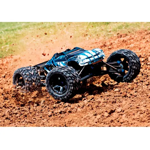 Traxxas E-Revo BL 2.0 4x4 VXL Blau Brushless 1:10 RC Modellauto Elektro Monstertruck Allradantrieb (4WD) RtR 2,4GHz Traxxas E-Revo BL 2.0 4x4 VXL Blau Brushless 1:10 RC Modellauto Elektro Monstertruck Allradantrieb (4WD) RtR 2,4GHz
