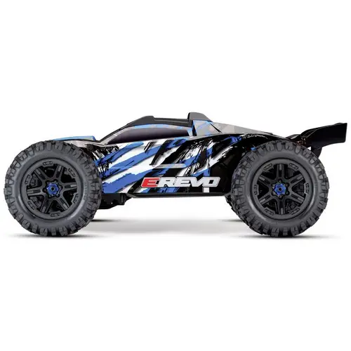 Traxxas E-Revo BL 2.0 4x4 VXL Blau Brushless 1:10 RC Modellauto Elektro Monstertruck Allradantrieb (4WD) RtR 2,4GHz Traxxas E-Revo BL 2.0 4x4 VXL Blau Brushless 1:10 RC Modellauto Elektro Monstertruck Allradantrieb (4WD) RtR 2,4GHz