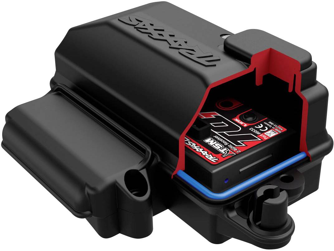 Traxxas E-Revo BL 2.0 4x4 VXL Blau Brushless 1:10 RC Modellauto Elektro Monstertruck Allradantrieb (4WD) RtR 2,4GHz