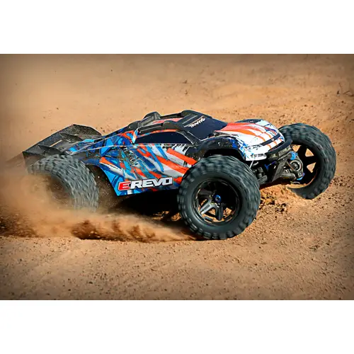 Traxxas E-Revo BL 2.0 4x4 VXL Orange Brushless 1:10 RC Modellauto Elektro Monstertruck Allradantrieb (4WD) RtR 2,4GHz Traxxas E-Revo BL 2.0 4x4 VXL Orange Brushless 1:10 RC Modellauto Elektro Monstertruck Allradantrieb (4WD) RtR 2,4GHz