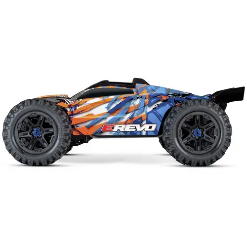 Traxxas E-Revo BL 2.0 4x4 VXL Orange Brushless 1:10 RC Modellauto Elektro Monstertruck Allradantrieb (4WD) RtR 2,4GHz Traxxas E-Revo BL 2.0 4x4 VXL Orange Brushless 1:10 RC Modellauto Elektro Monstertruck Allradantrieb (4WD) RtR 2,4GHz