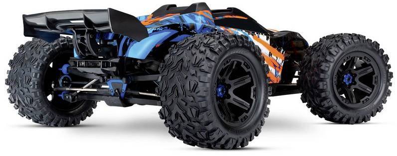 Traxxas E-Revo BL 2.0 4x4 VXL Orange Brushless 1:10 RC Modellauto Elektro Monstertruck Allradantrieb (4WD) RtR 2,4GHz