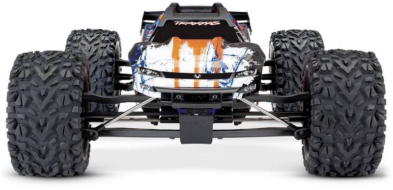 Traxxas E-Revo BL 2.0 4x4 VXL Orange Brushless 1:10 RC Modellauto Elektro Monstertruck Allradantrieb (4WD) RtR 2,4GHz