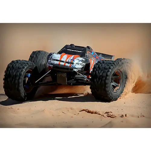 Traxxas E-Revo BL 2.0 4x4 VXL Orange Brushless 1:10 RC Modellauto Elektro Monstertruck Allradantrieb (4WD) RtR 2,4GHz Traxxas E-Revo BL 2.0 4x4 VXL Orange Brushless 1:10 RC Modellauto Elektro Monstertruck Allradantrieb (4WD) RtR 2,4GHz