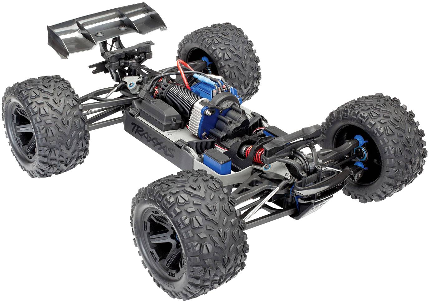 Traxxas E-Revo BL 2.0 4x4 VXL Orange Brushless 1:10 RC Modellauto Elektro Monstertruck Allradantrieb (4WD) RtR 2,4GHz