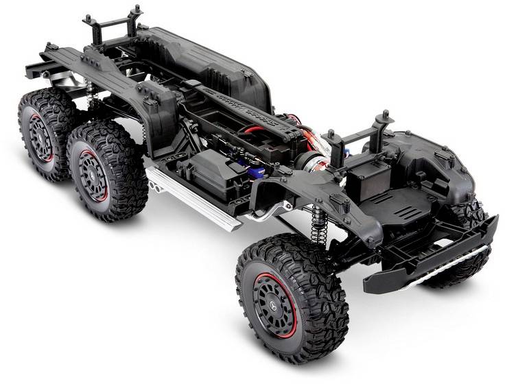 Traxxas Mercedes AMG G63 6x6 Brushed 1:10 RC Modellauto Elektro Crawler Allradantrieb (6WD) RtR 2,4GHz