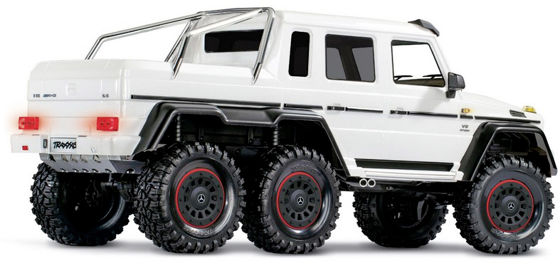 Traxxas Mercedes AMG G63 6x6 Brushed 1:10 RC Modellauto Elektro Crawler Allradantrieb (6WD) RtR 2,4GHz