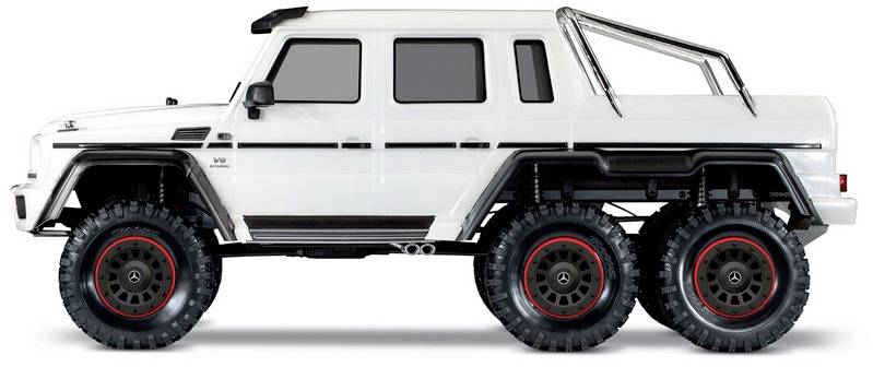 Traxxas Mercedes AMG G63 6x6 Brushed 1:10 RC Modellauto Elektro Crawler Allradantrieb (6WD) RtR 2,4GHz