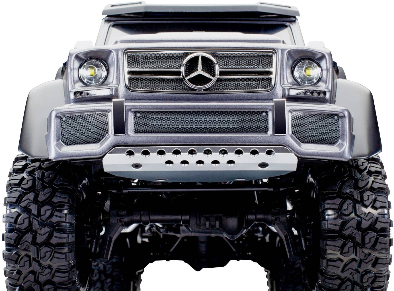 Traxxas Mercedes AMG G63 6x6 Brushed 1:10 RC Modellauto Elektro Crawler Allradantrieb (6WD) RtR 2,4GHz
