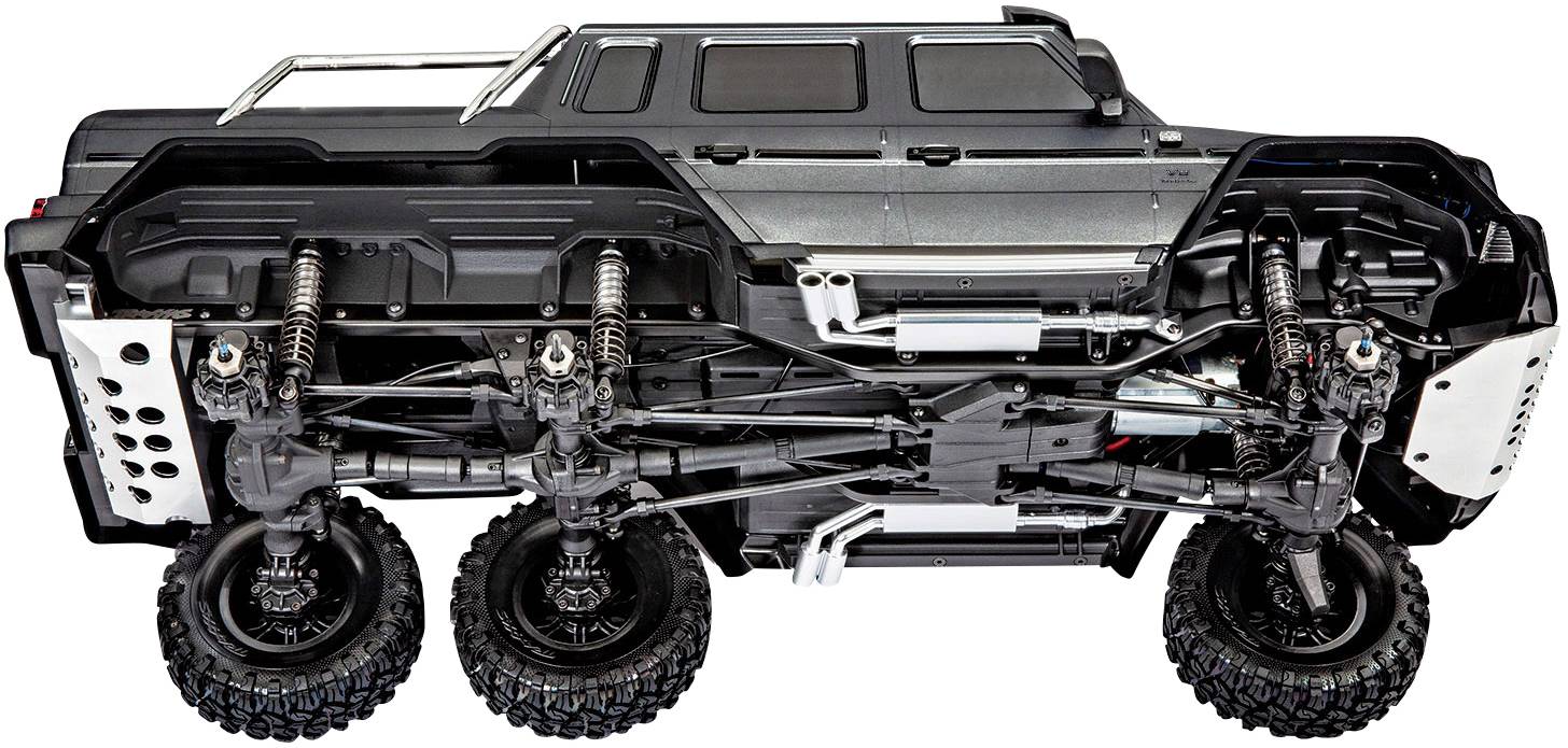 Traxxas Mercedes AMG G63 6x6 Brushed 1:10 RC Modellauto Elektro Crawler Allradantrieb (6WD) RtR 2,4GHz