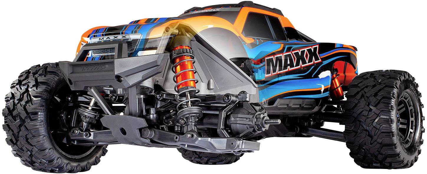 Traxxas Maxx TSM SR Grün Brushless RC Modellauto Elektro Monstertruck Allradantrieb (4WD) RtR 2,4GHz