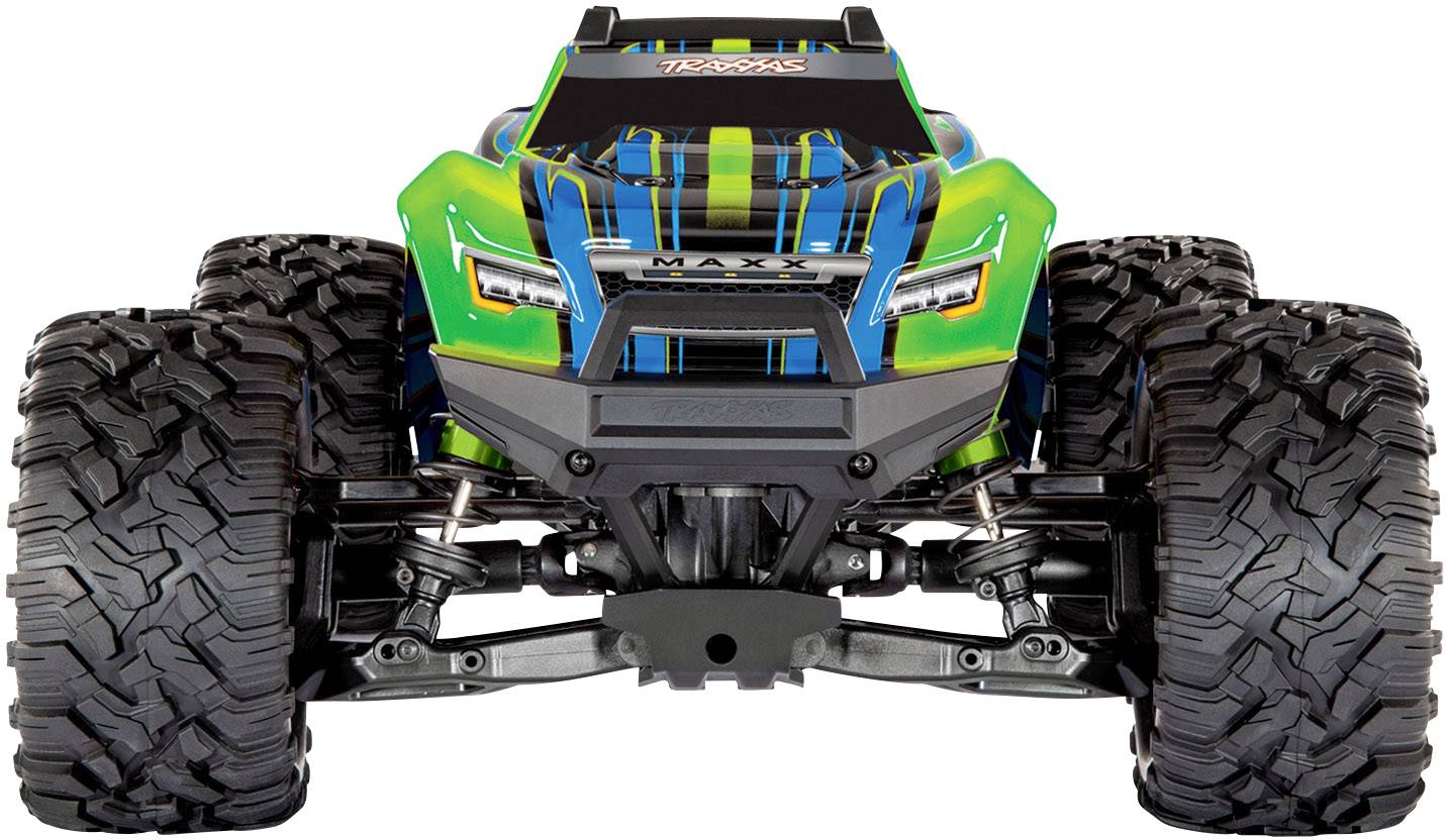 Traxxas Maxx TSM SR Grün Brushless RC Modellauto Elektro Monstertruck Allradantrieb (4WD) RtR 2,4GHz