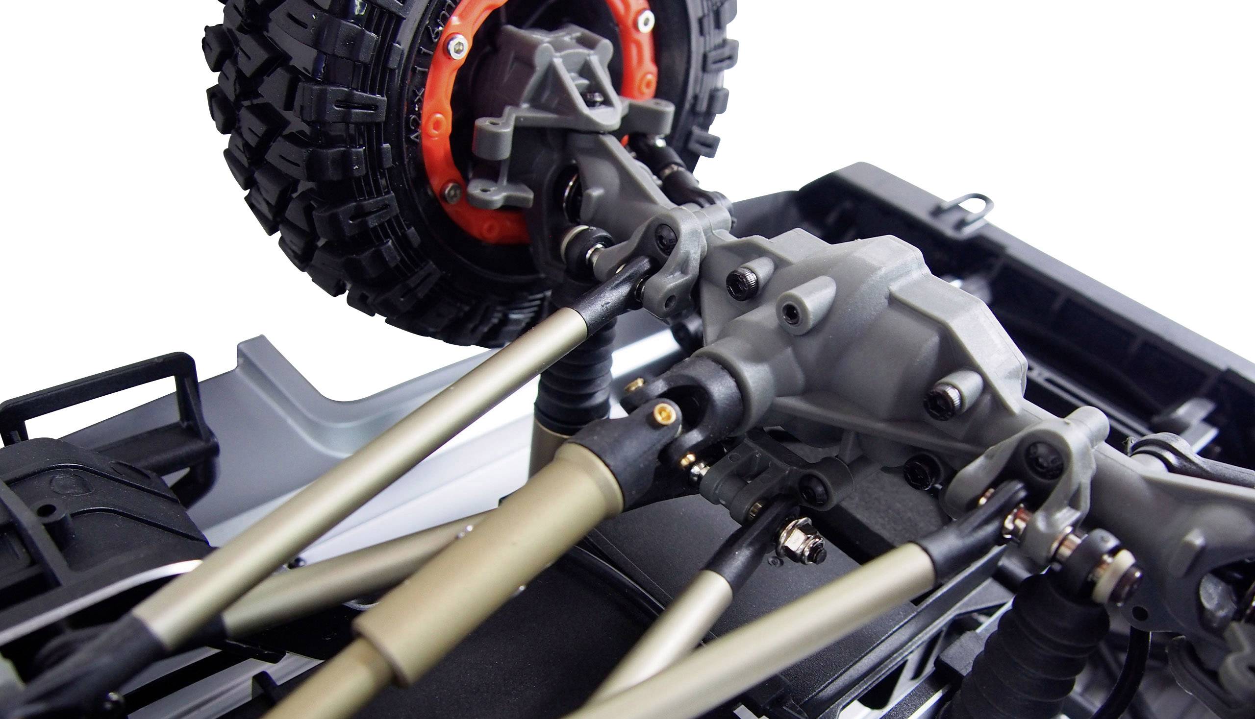 Amewi AMXRock RCX10P (Profi) Brushed 1:10 RC Modellauto Elektro Crawler RtR 2,4GHz