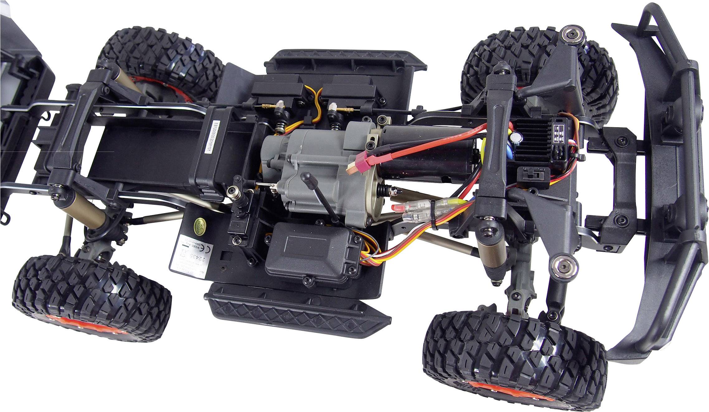 Amewi AMXRock RCX10P (Profi) Brushed 1:10 RC Modellauto Elektro Crawler RtR 2,4GHz