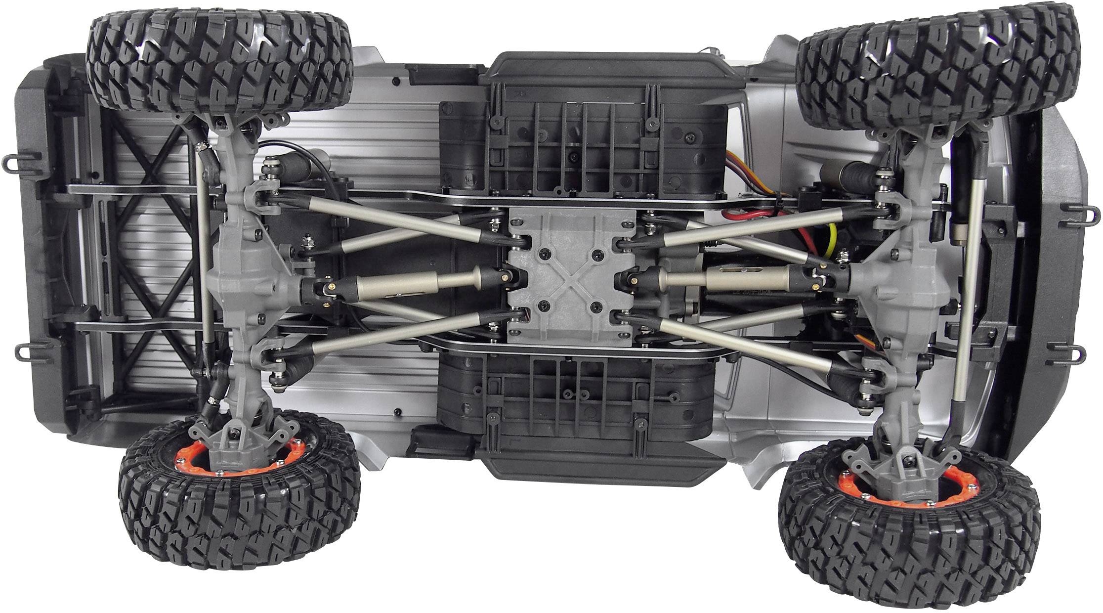 Amewi AMXRock RCX10P (Profi) Brushed 1:10 RC Modellauto Elektro Crawler RtR 2,4 GHz