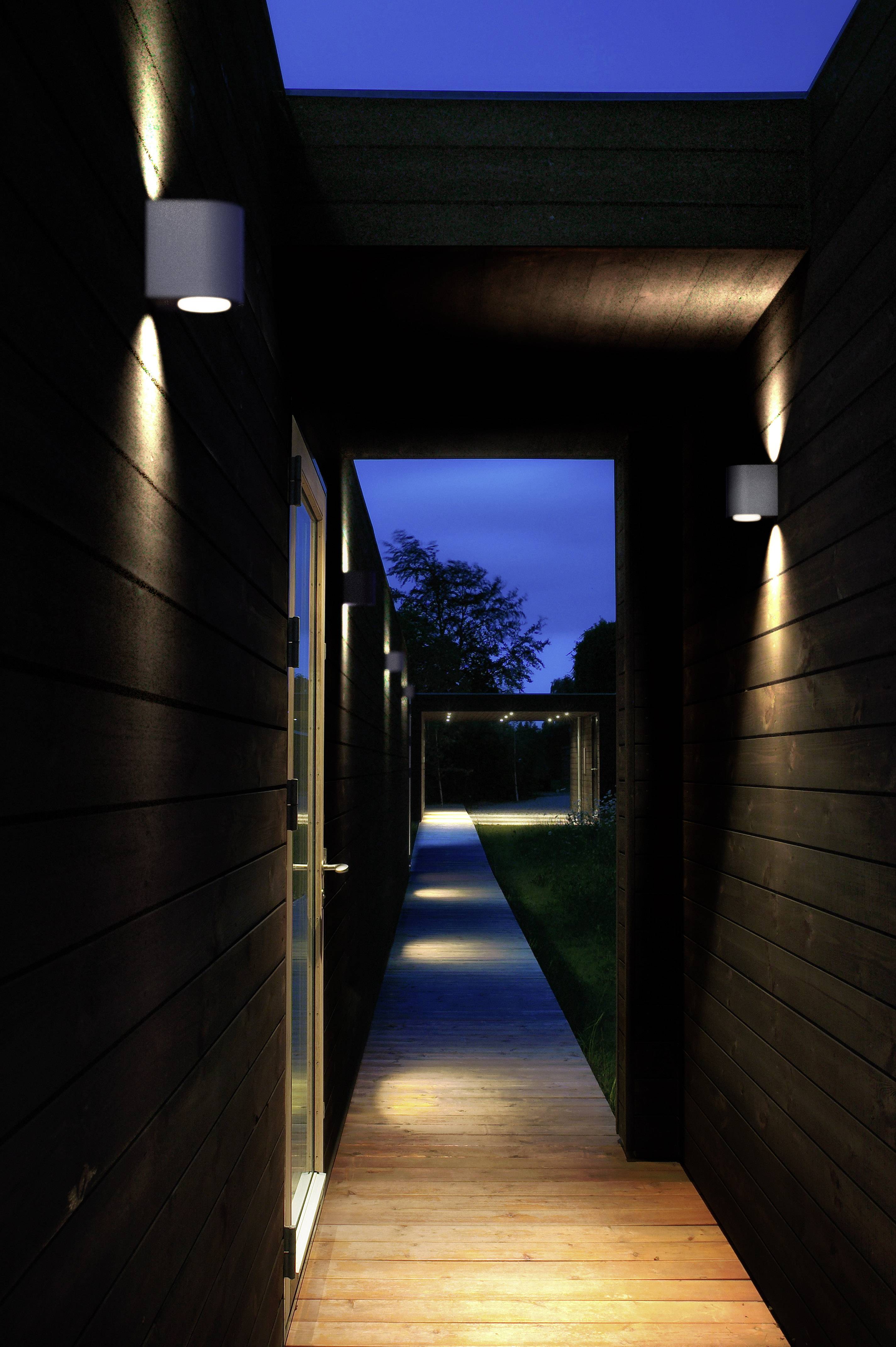 Nordlux Canto 2 49701010 LED-Außenwandleuchte 12W Grau