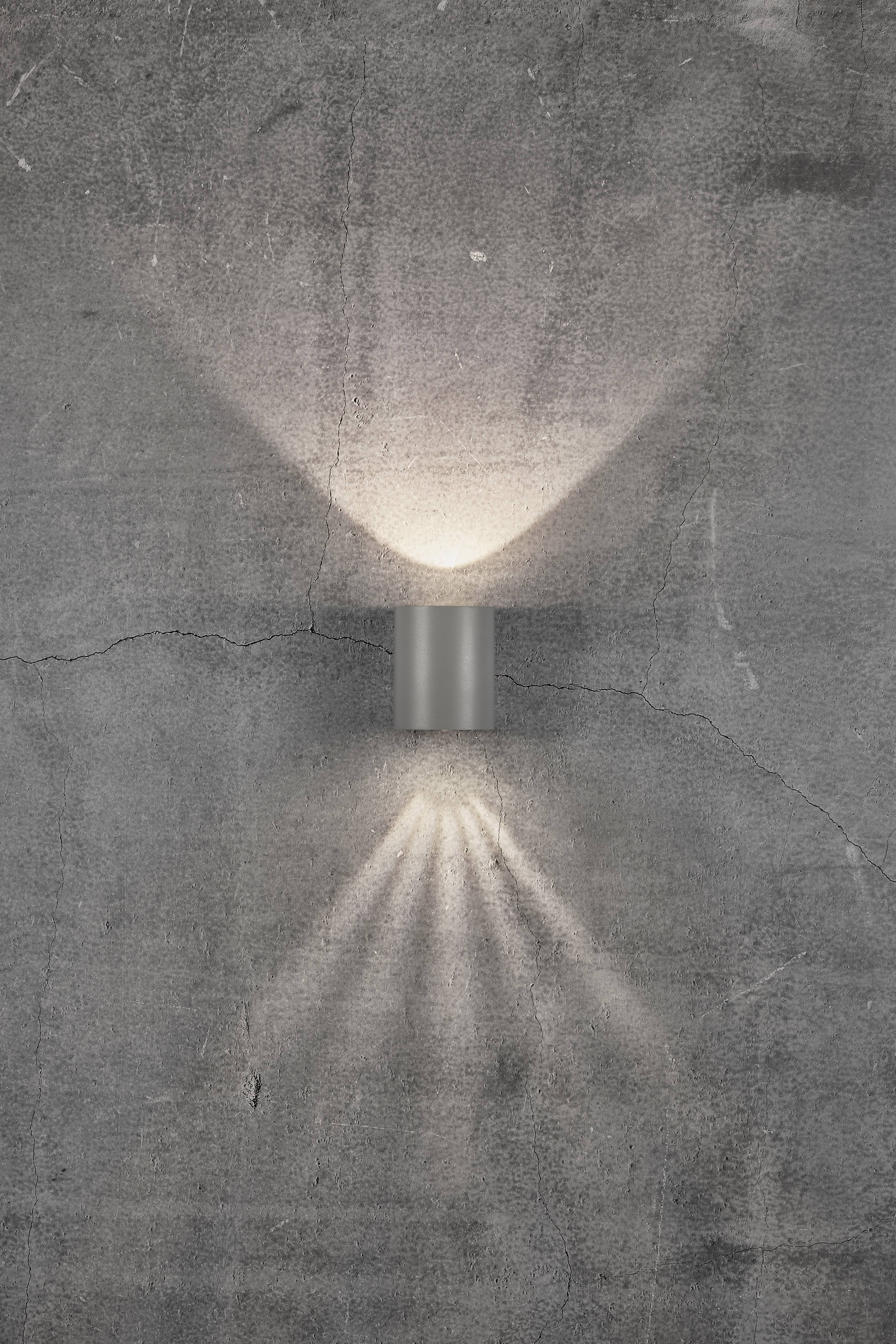 Nordlux Canto 2 49701010 LED-Außenwandleuchte 12W Grau