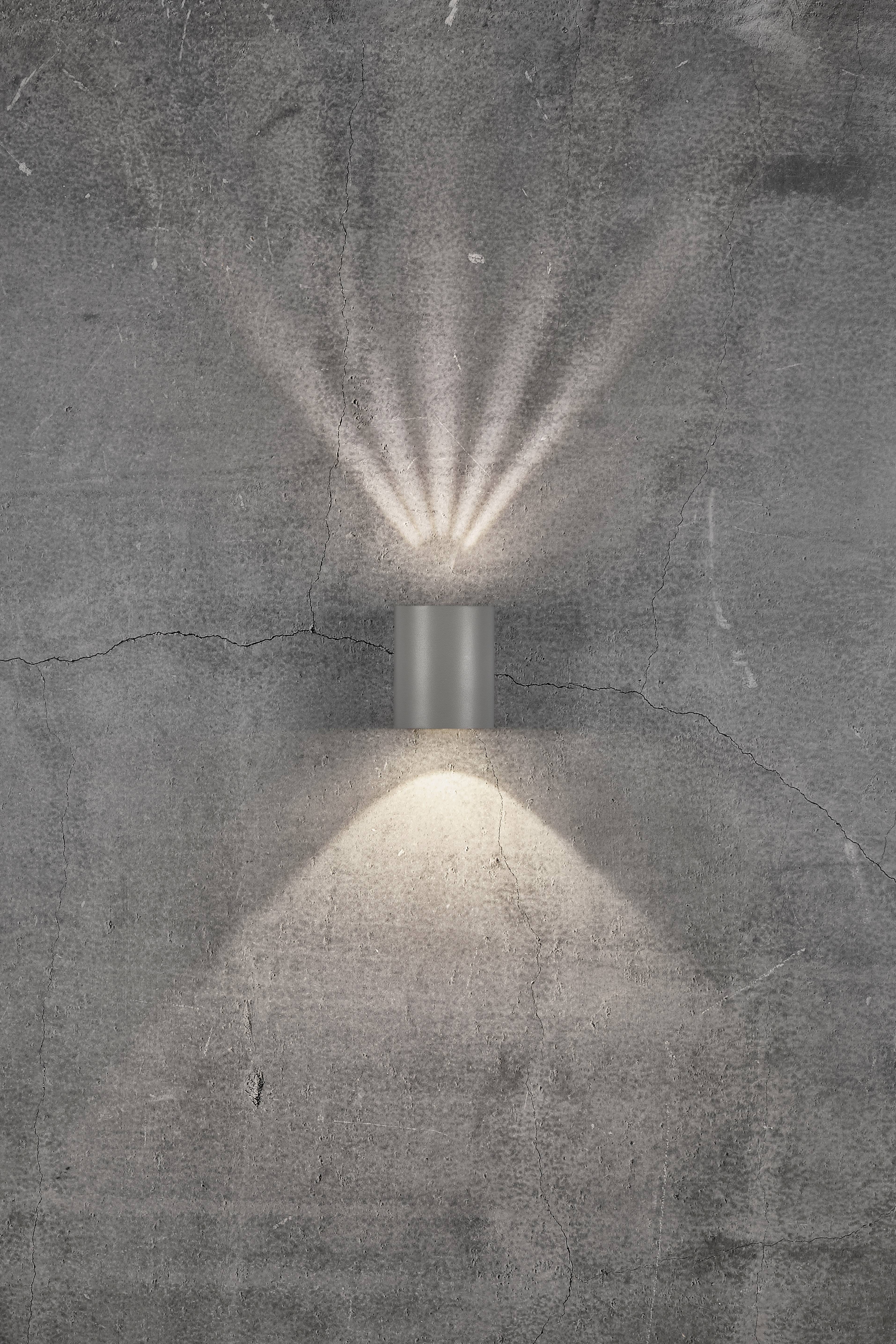 Nordlux Canto 2 49701010 LED-Außenwandleuchte 12W Grau