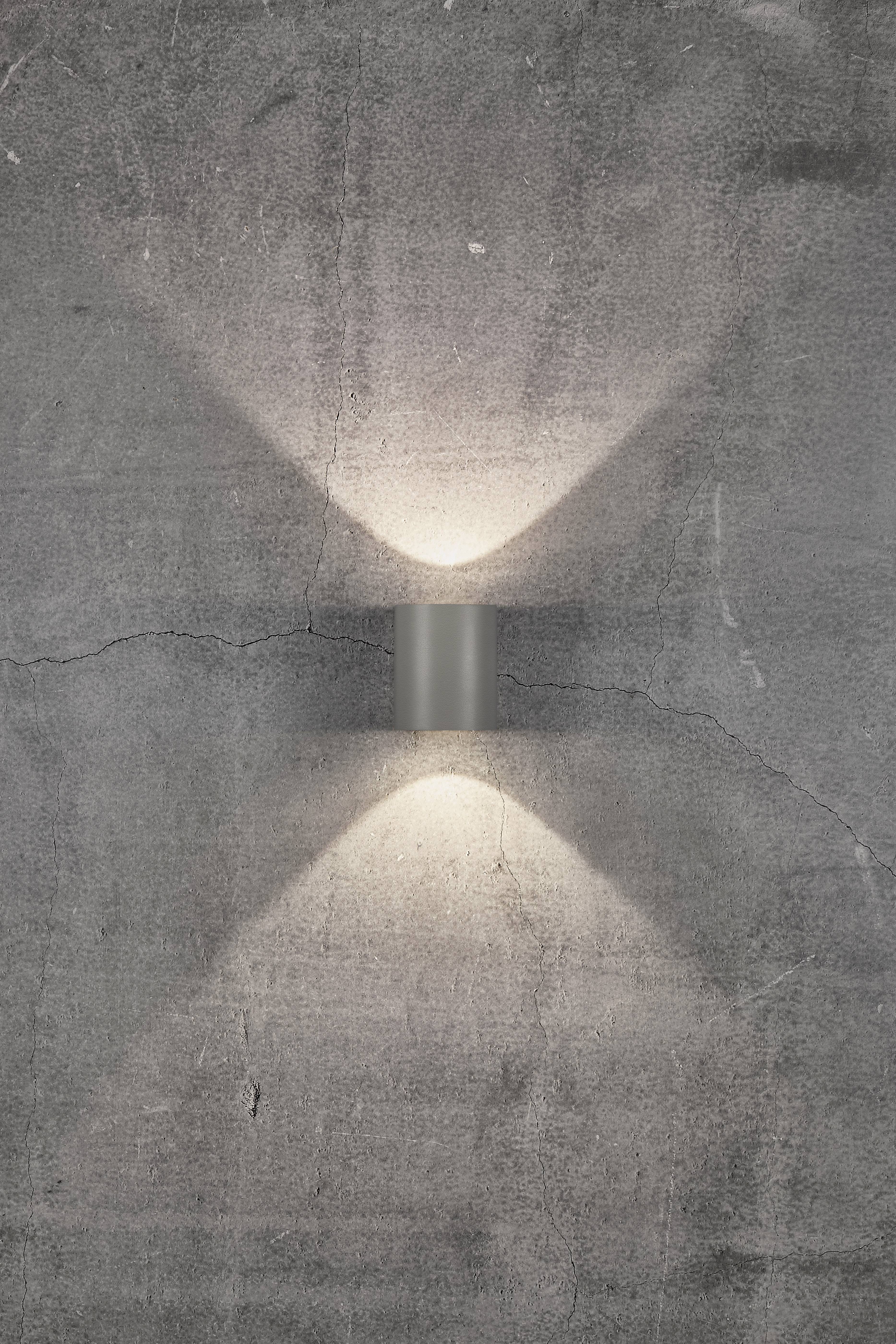 Nordlux Canto 2 49701010 LED-Außenwandleuchte 12W Grau