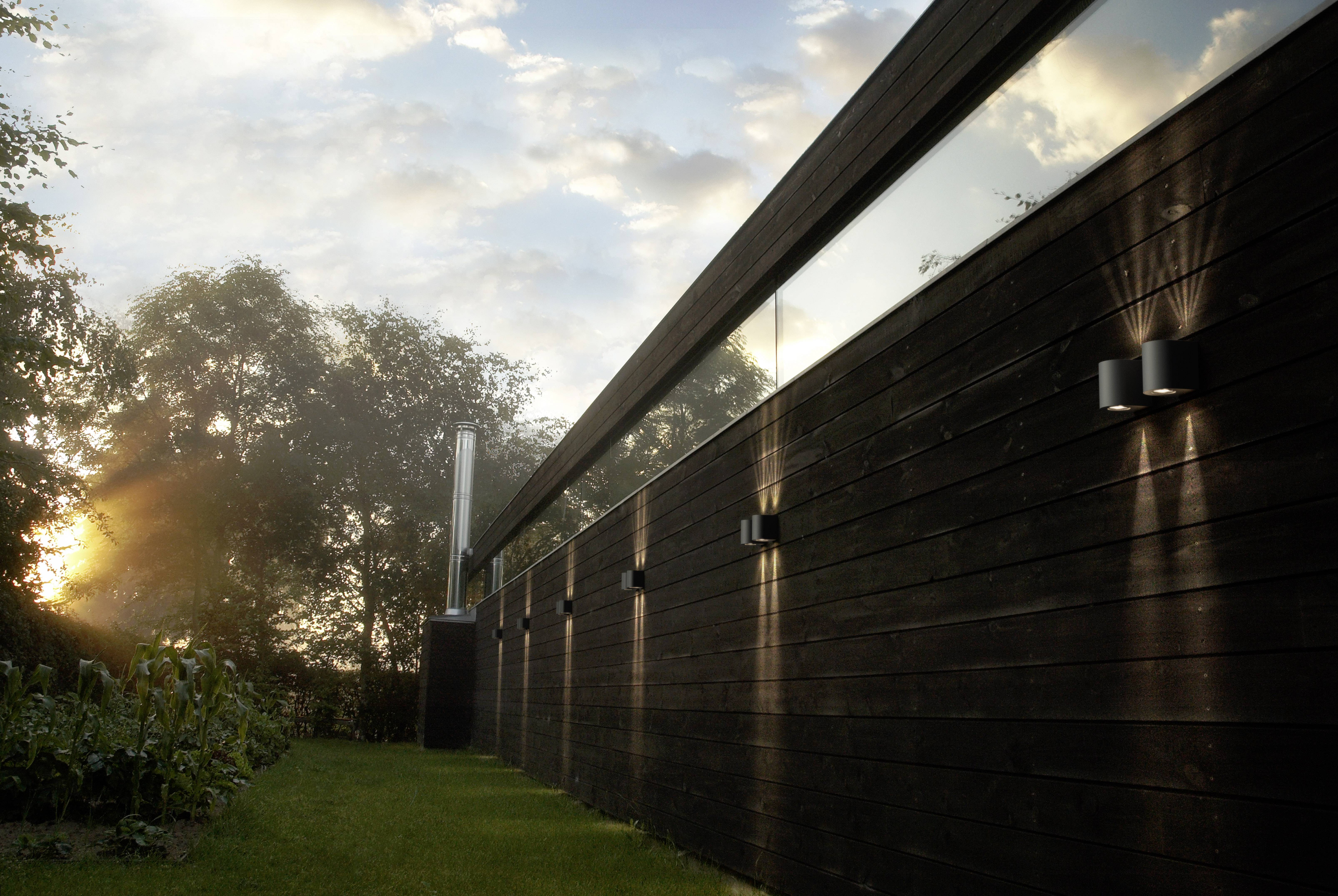 Nordlux Canto 2 49701010 LED-Außenwandleuchte 12W Grau