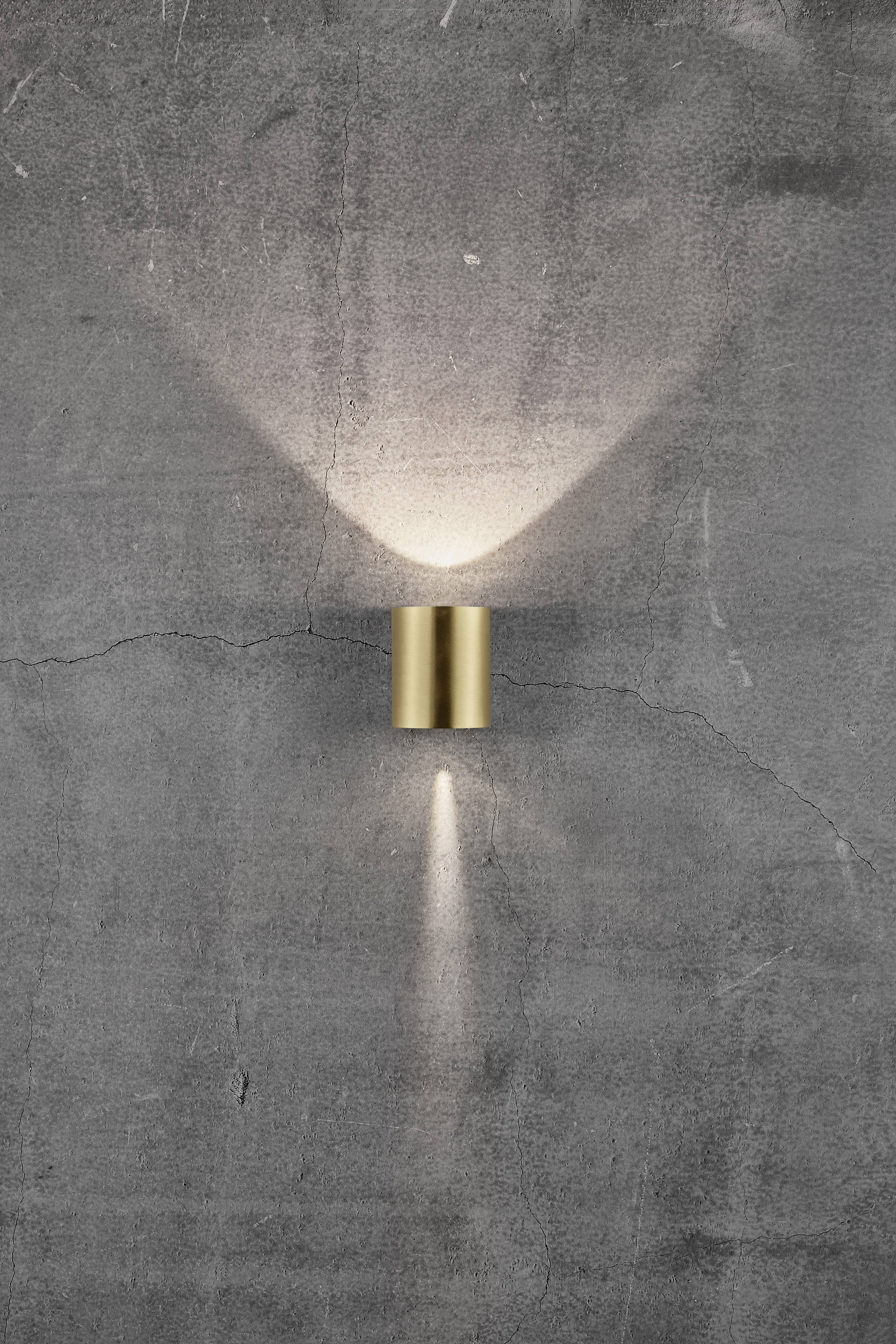 Nordlux Canto 2 49701035 LED-Außenwandleuchte 12W Messing