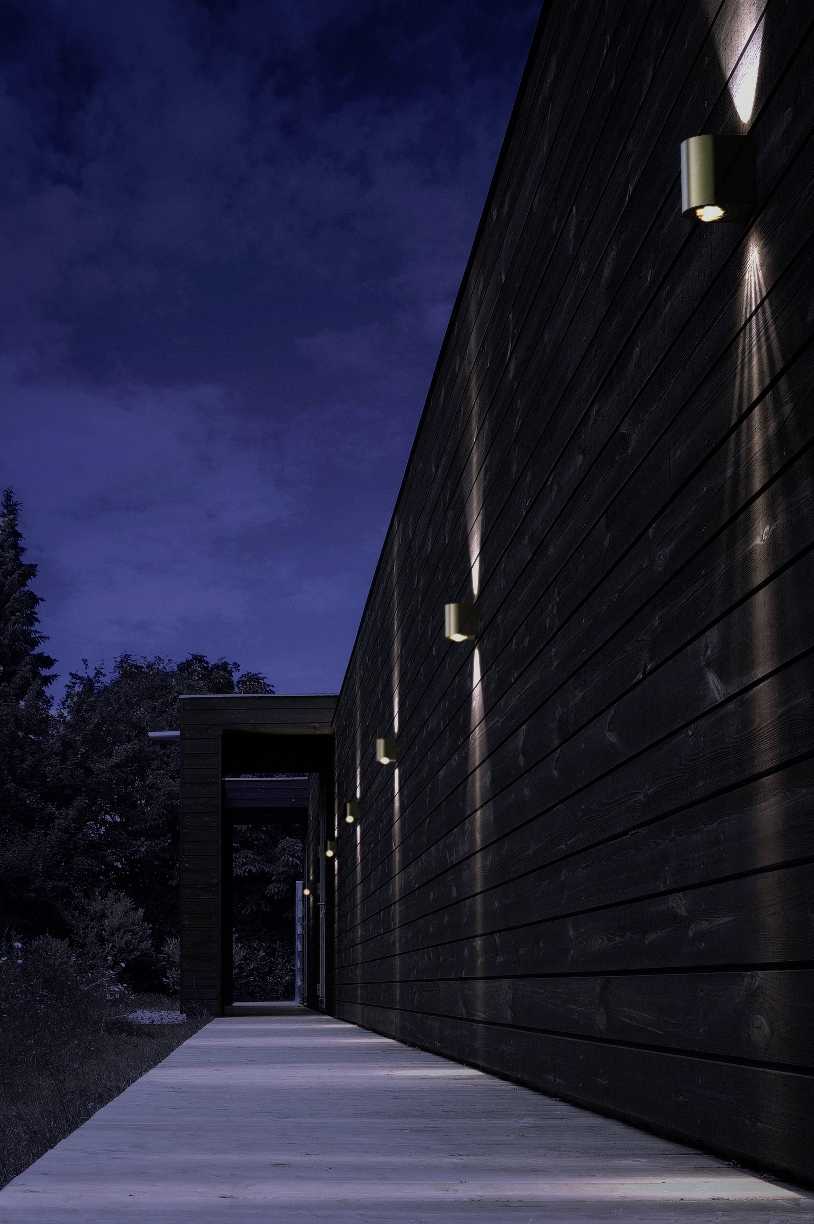 Nordlux Canto 2 49701035 LED-Außenwandleuchte 12W Messing